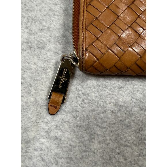 Cole Haan Travel Zip Wallet Woodbury Heritage Weave - Picture 10 of 10